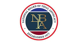 National Board of Trial Advocacy badge
